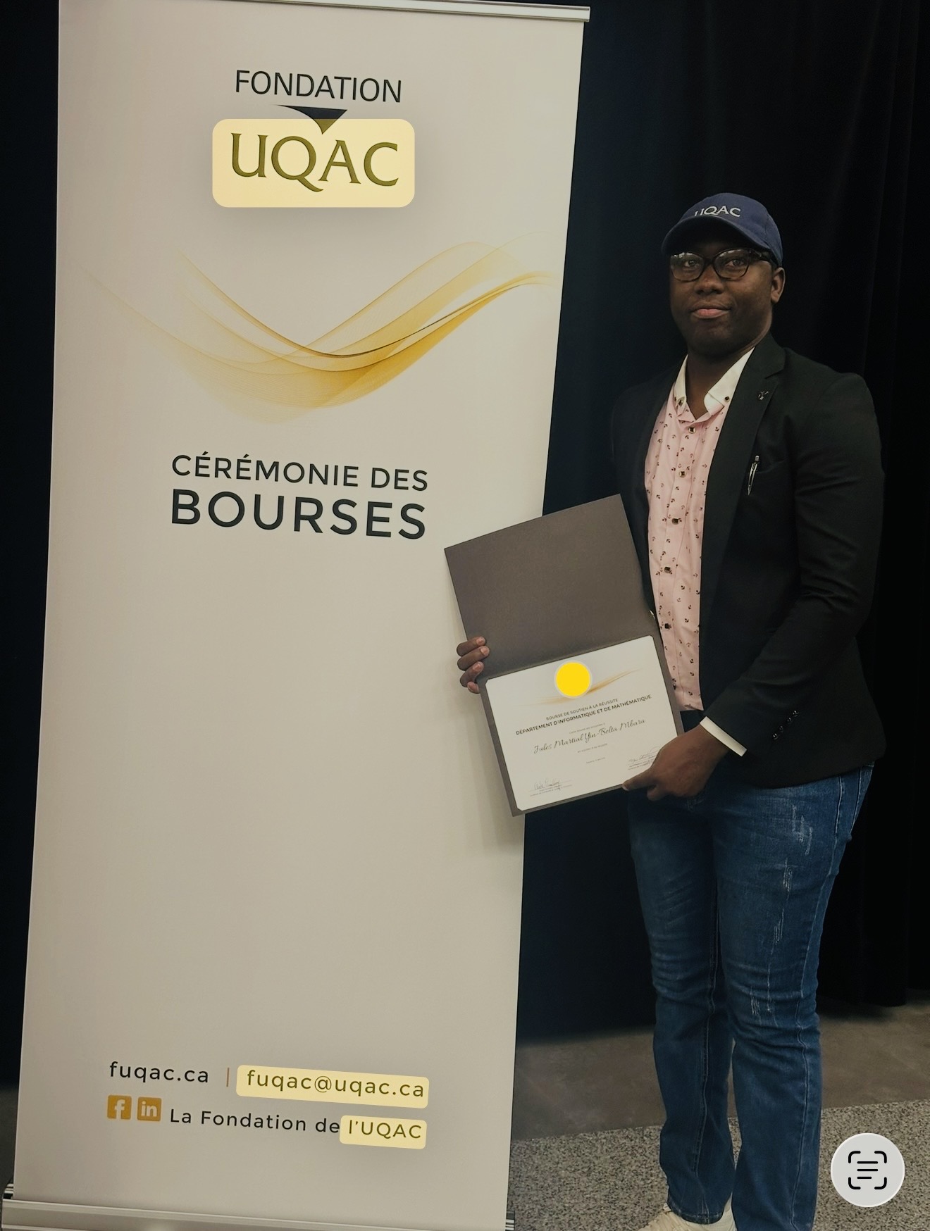 Cérémonie des bourses de la Fondation de l’UQAC
