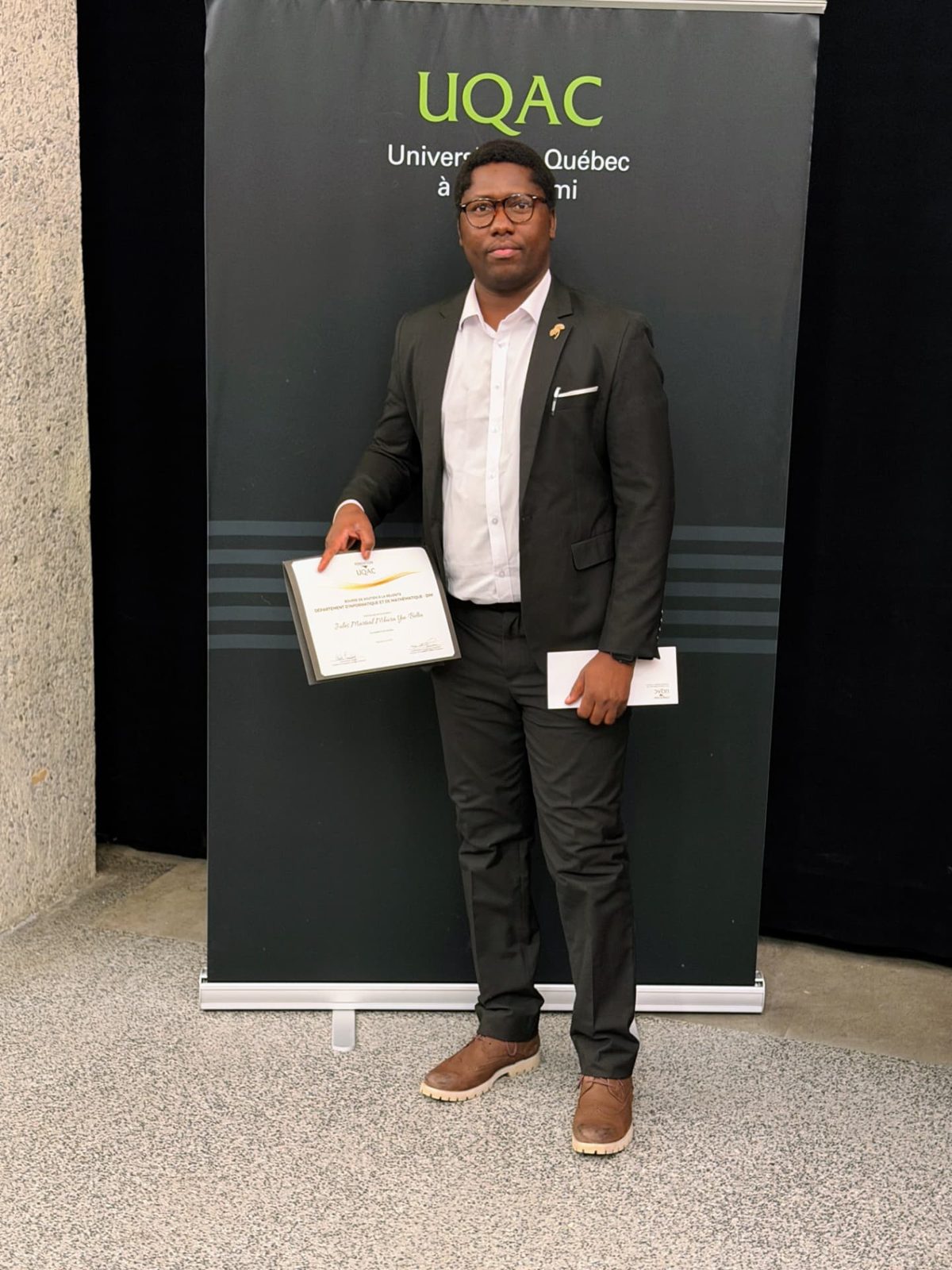 Certificat de bourse du Département d’informatique et de mathématique